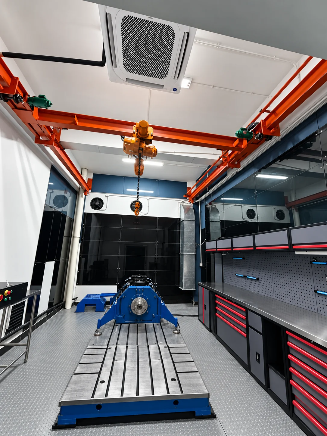 PowerPulse engine dynamometer room